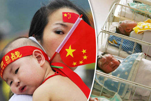 В КНР народжуваність впала до рівня 1961 року 