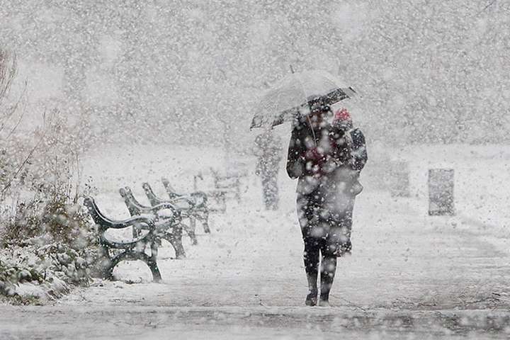 23 января в Украине ожидаются большие снегопады с метелями
