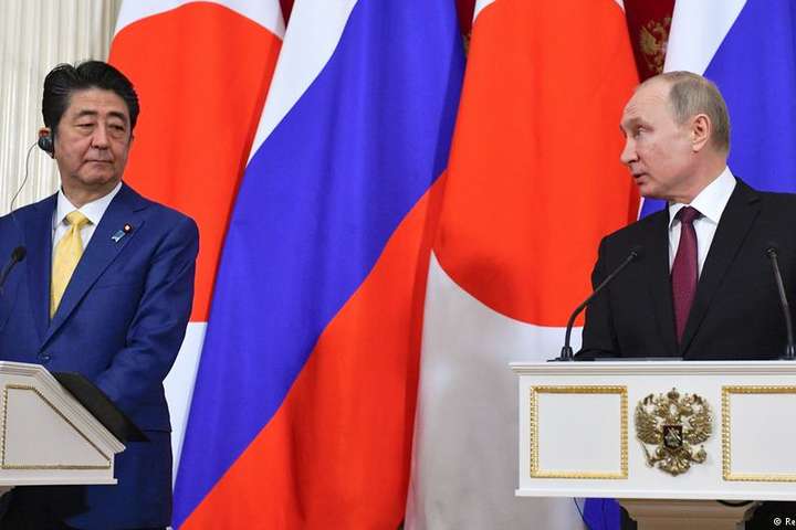Путін та Абе не досягли прориву щодо мирного договору між РФ та Японією
