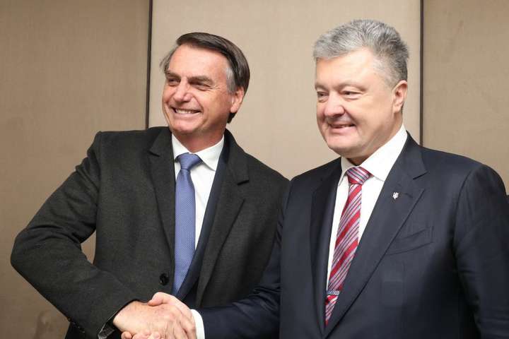 Порошенко провів переговори з новим президентом Бразилії