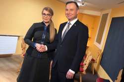 Юлія Тимошенко і Анджей Дуда погодилися з необхідністю якнайшвидшого усунення подразників у відносинах між Україною та Польщею