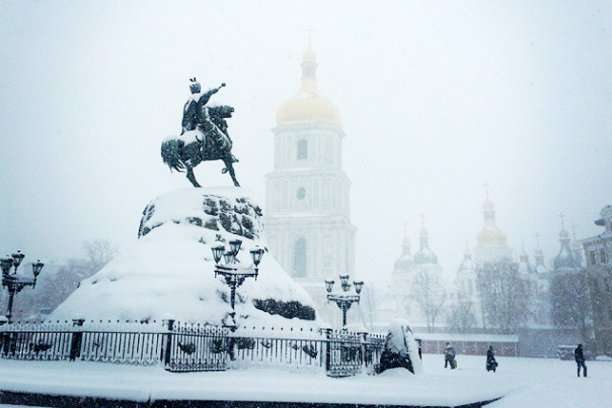 Вихідні у Києві будуть зі снігом