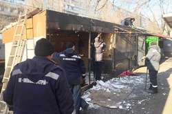 Демонтаж незаконних торговельних точок на Лісовому масиві