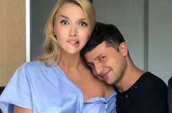 Владимир Зеленский и Ольга Полякова