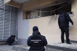 Поліція на місці вибуху в Одесі, 21 січня 2019 року