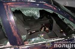 Автівка журналістів після нападу