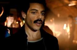 Рами Малек в образ фротмена группы Queen