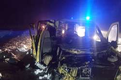 Mercedes Vito зіткнувся з автобусом ЛАЗ