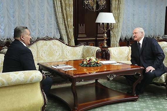Євген Марчук провів зустріч із Лукашенком у Мінську 