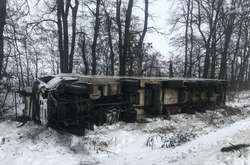  Mercedes під керуванням громадянина іншої держави з’їхав у кювет 