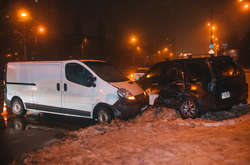  У Honda влетів Renault Traffiс 