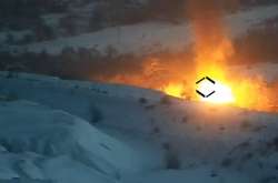 Українські бійці на Донбасі знищили бронетранспортер бойовиків: фото