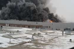  В результаті пожежі конструкції приміщення частково завалилися 