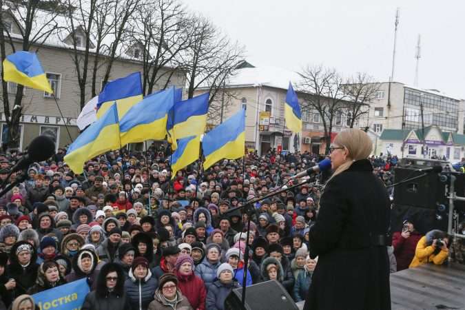 Тимошенко роздала обіцянки селянам 
