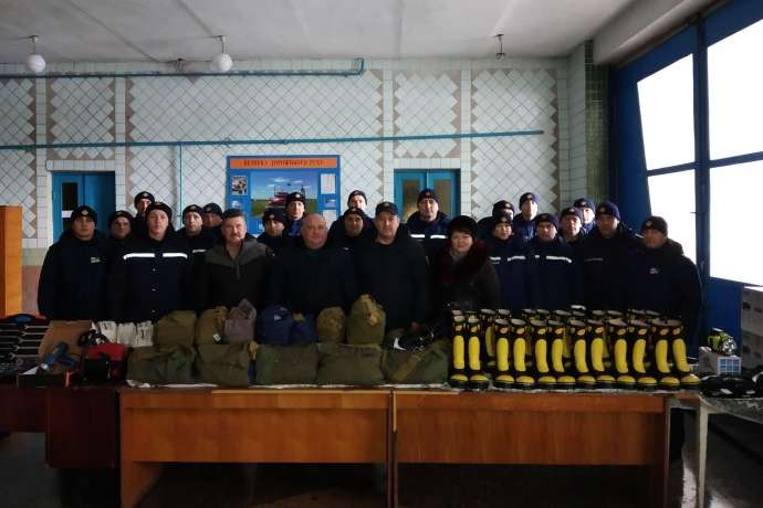 Оратівські рятувальники отримали нове обладнання та спорядження