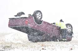 Аномально холодная погода продолжает сеять хаос в США. Фотогалерея