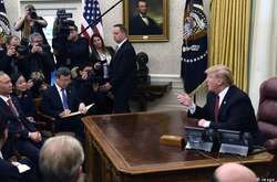 Встреча Дональда Трампа с китайской делегацией, 31 января 2019 года
