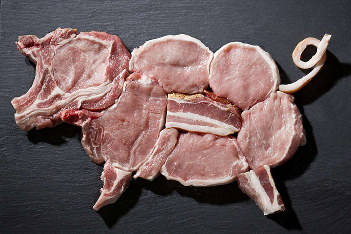 В Україні за рік впало виробництво свинини