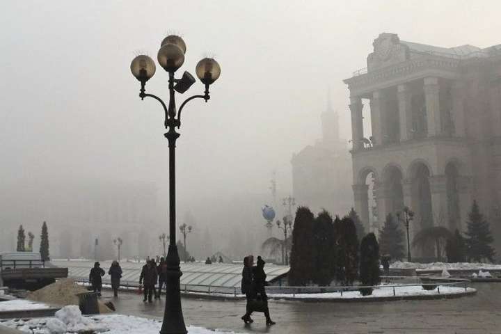 Вихідні у Києві будуть вологими та туманними