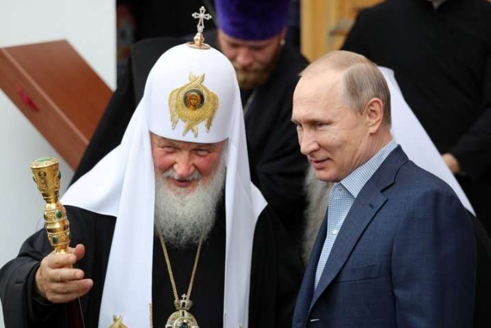 Путін подякував патріарху Кирилу, який надихає російську армію «на ратные подвиги»