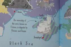 Британське видавництво публікує атласи для дітей із «спірним» Кримом