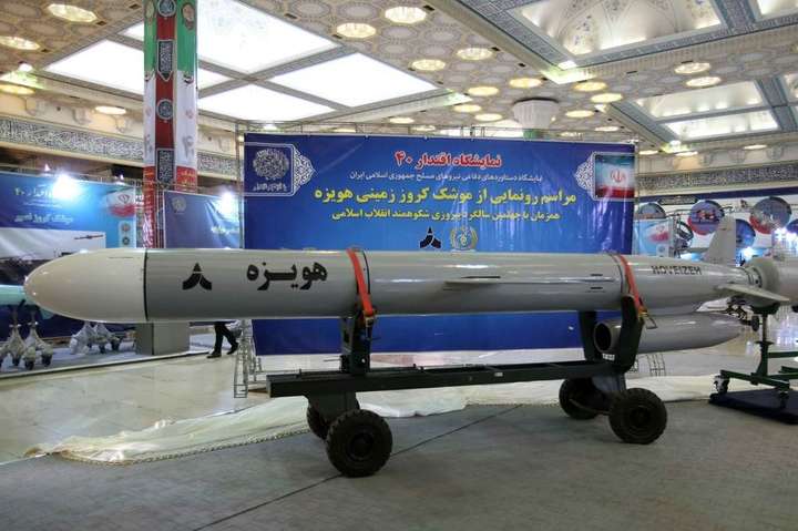 Іран заявляє про успішні випробування нової крилатої ракети
