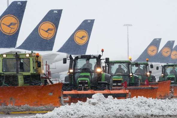 Негода в Німеччині: в аеропорту Мюнхена скасували 140 рейсів