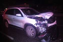 Водій автомобіля KIA Sorento скоїв наїзд на двох чоловіків