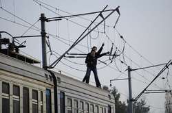 На Київщині поліція зняла з поїзда трьох зачеперів 