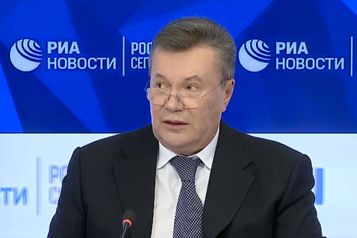Четвертый президент Украины Виктор Янукович - Янукович: Я свободно передвигаюсь по территории России