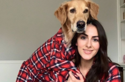 Потешный ретривер передразнил свою хозяйку и стал звездой сети: забавные фото