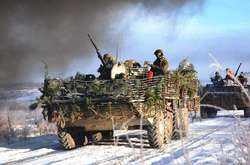 Українські військовослужбовці на Донбасі