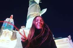 Аннамарі Данча відсвяткувала медаль чемпіонату світу в Лас-Веґасі (фото)