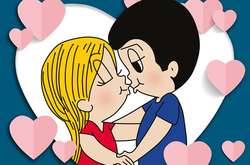 На пасажирів фунікулеру чекає сюрприз: поцілунок в обмін на безкоштовний проїзд