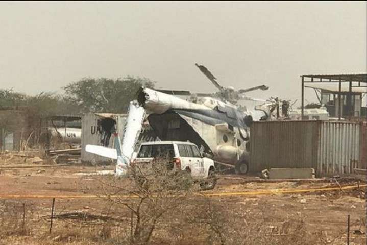 У Судані розбився військовий вертоліт з 23 пасажирами на борту