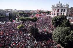 У Римі пройшла найбільша за останні чотири роки акція протесту