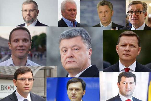 ТОП-10 найбагатших кандидатів у президенти