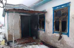 Пожежа виникла у будинку в селі Щасливе