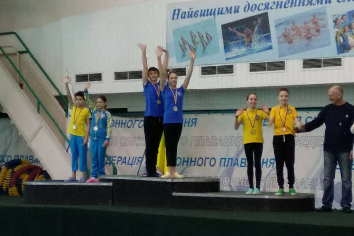Збірна Одещини здобула «золото» на чемпіонаті України зі синхронного плавання
