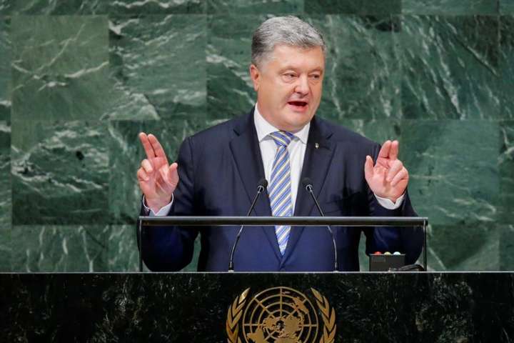 Порошенко виступить в ООН у п’яту річницю початку анексії Криму