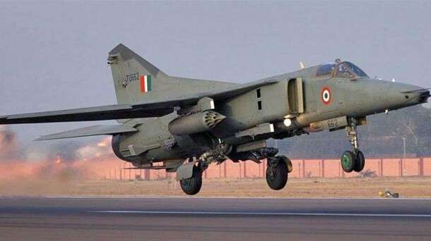 В Індії розбився винищувач МіГ-27