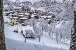 Неймовірні світлини зимових пейзажів в Доломітових Альпах