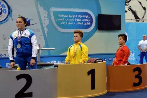 Вінничанка встановила новий світовий рекорд на Кубку світу в ОАЕ