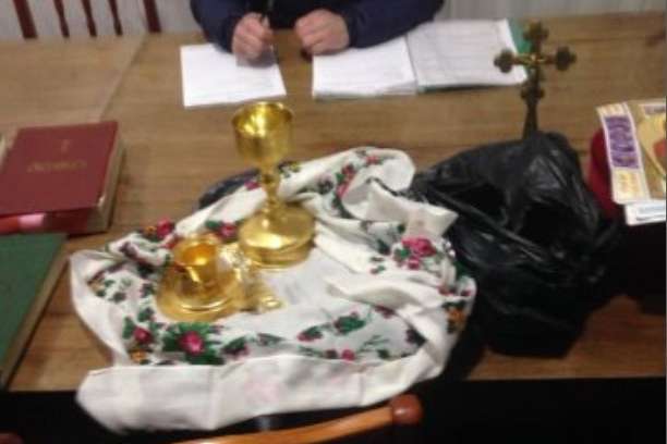 На Волині священика Московського патріархату спіймали на крадіжці церковного начиння