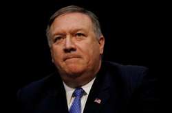  Майк Помпео під час візиту на польську базу, де розміщена бойова батальйонна група НАТО 