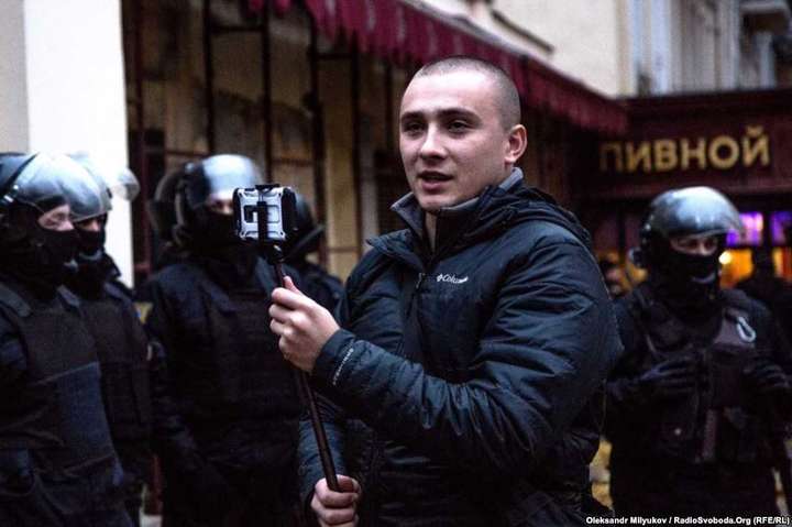 Активіст Стерненко звинуватив відомство Авакова у незаконному стеженні