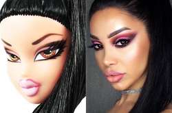 BratzChallenge: Девушки нанесли макияж в стиле кукол Братц