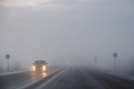 «Укравтодор» попередив водіїв про небезпечний туман 