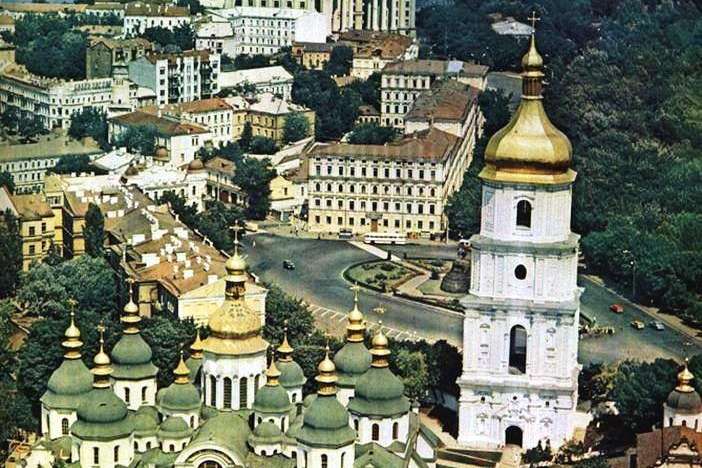 Древнейший храм столицы Украины. Фантастические фото Софии Киевской