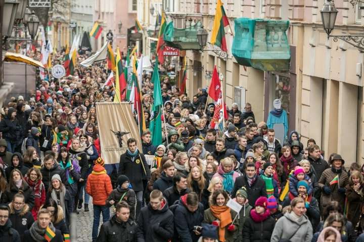 Литва святкує 101 річницю Акту про незалежність